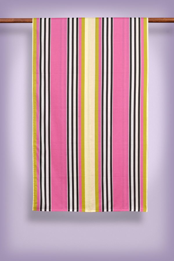Asian Antique Pareo Striped