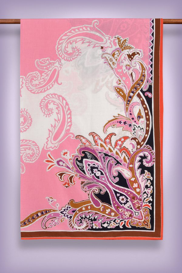 Asian Antique Pareo Pink