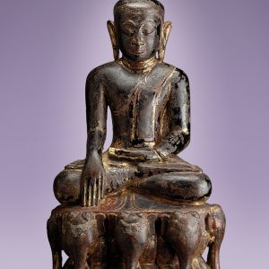 Wooden Buddha Antique Statue Canada