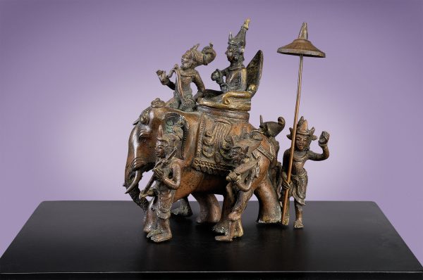 Warrior Elephant Antique - Kayah, 18th Century