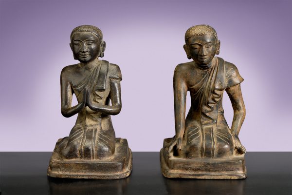 Bronze Monks - Mon, 18th Century