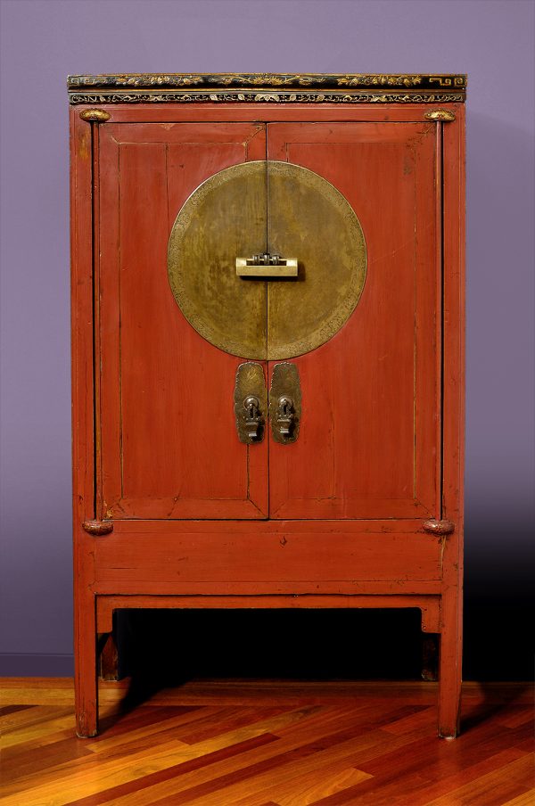 Red Wood Cabinet Antique - China, early 20th Century