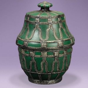 Green Berber Vase - Asian Antiques