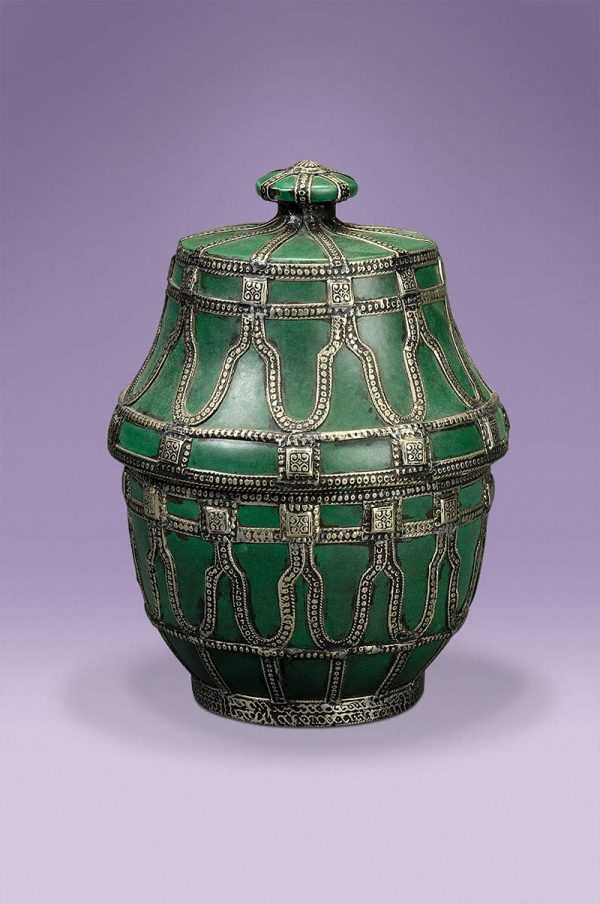 Green Berber Vase - Asian Antiques