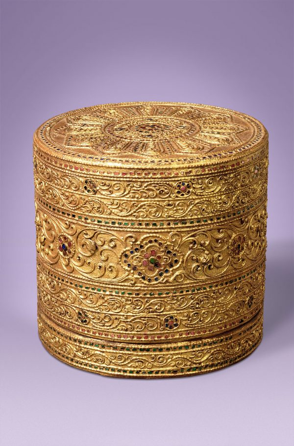 Asian Antique Gold Vessel